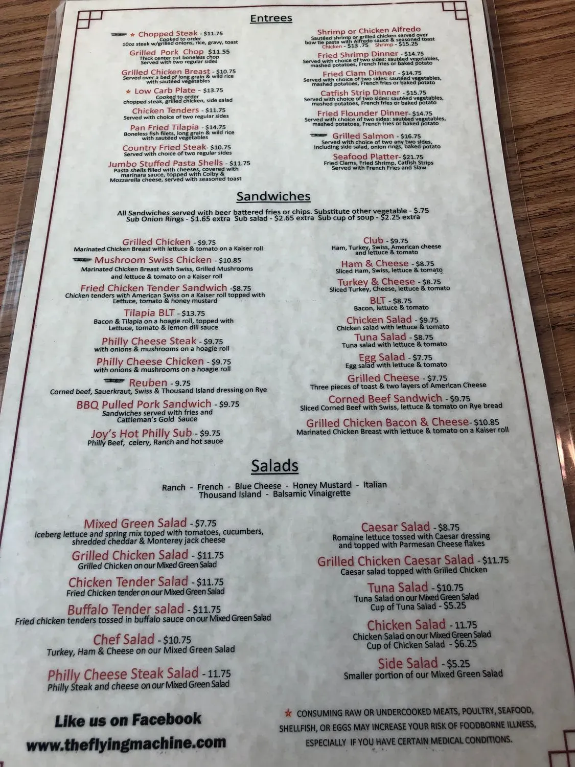 Menu 4