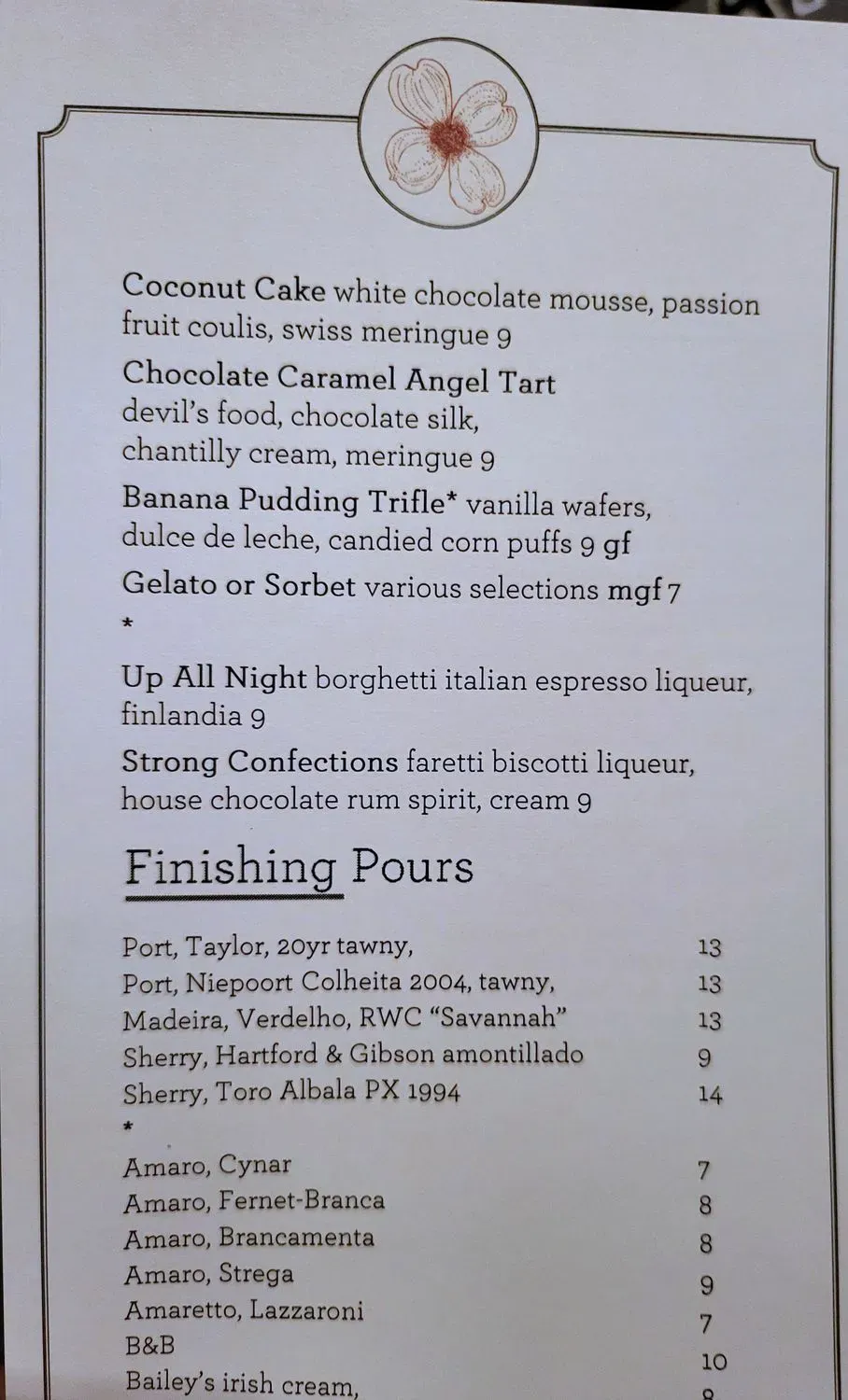 Menu 6