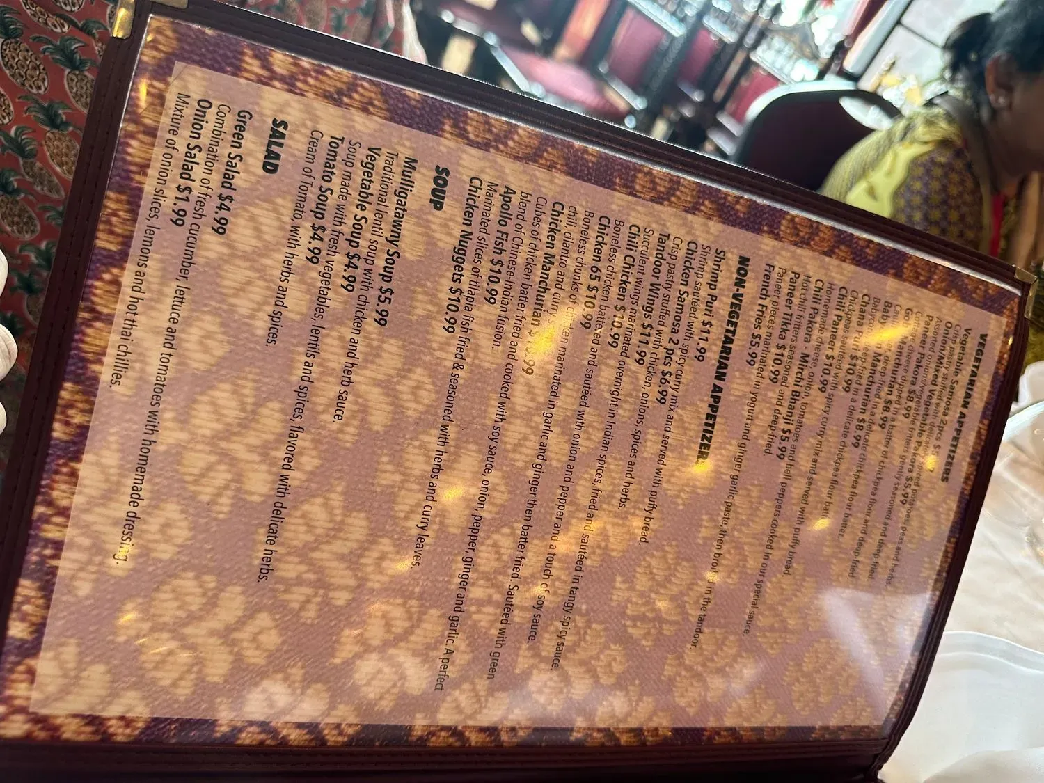 Menu 6