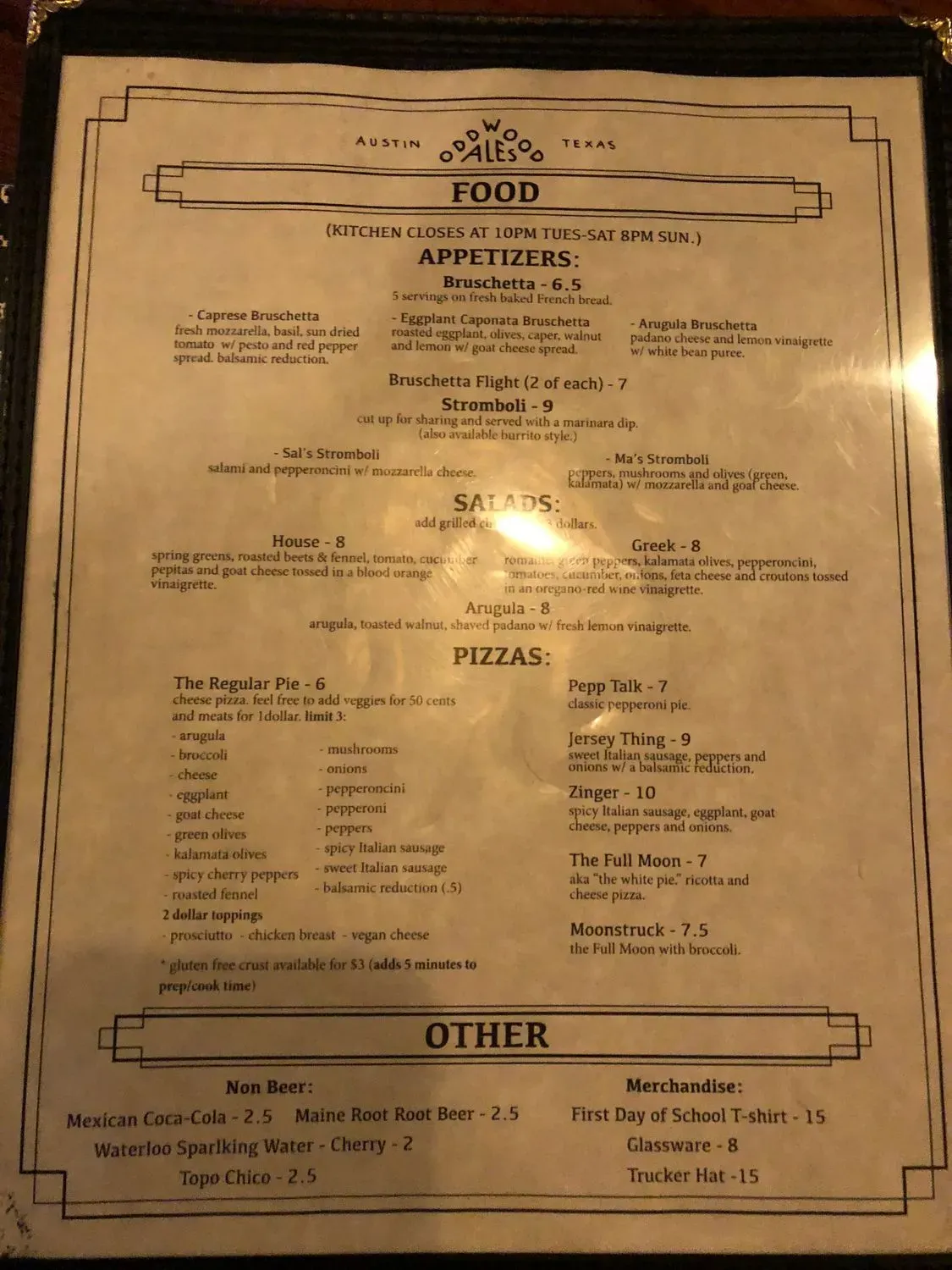 Menu 4