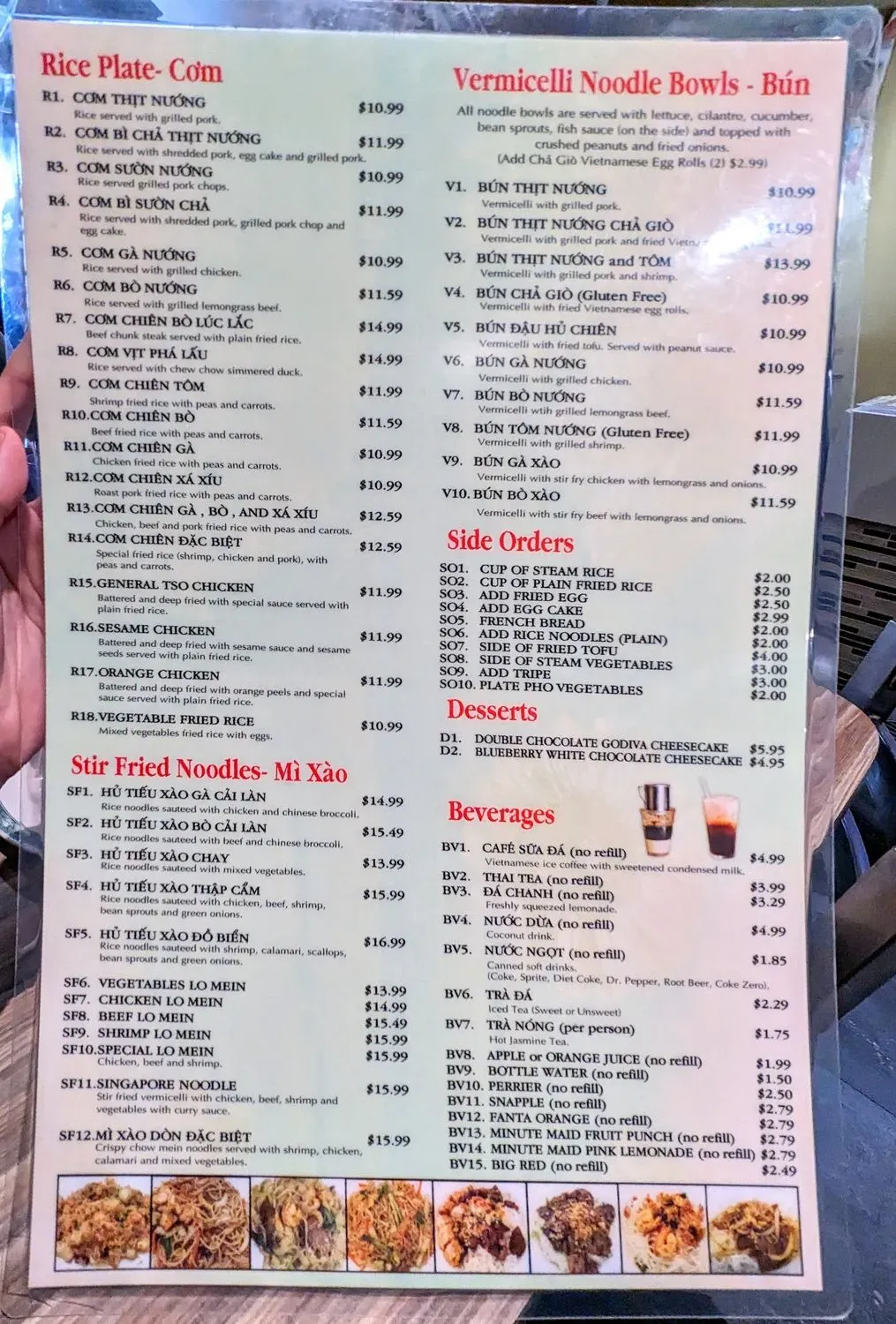 Menu 6