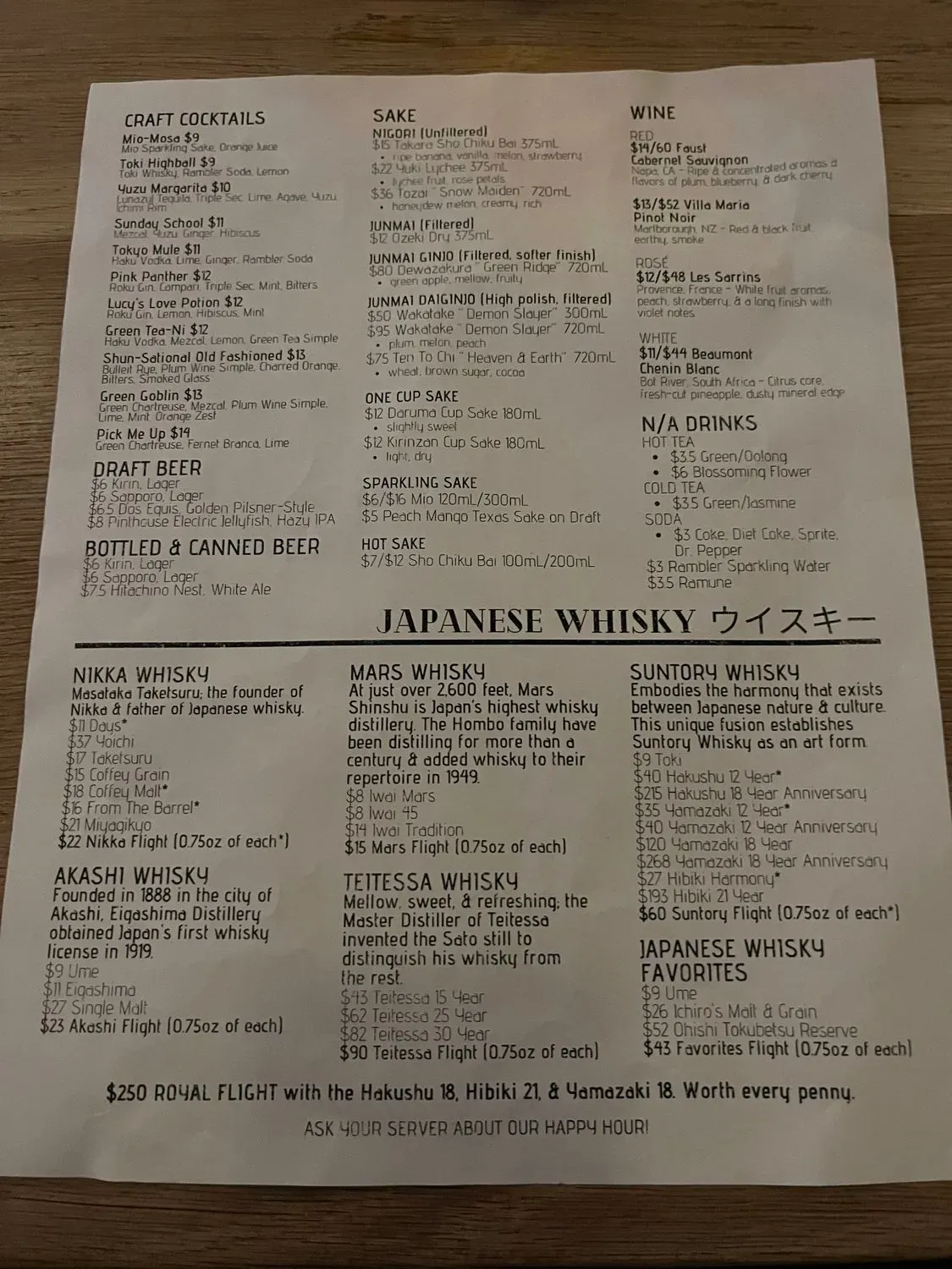 Menu 6