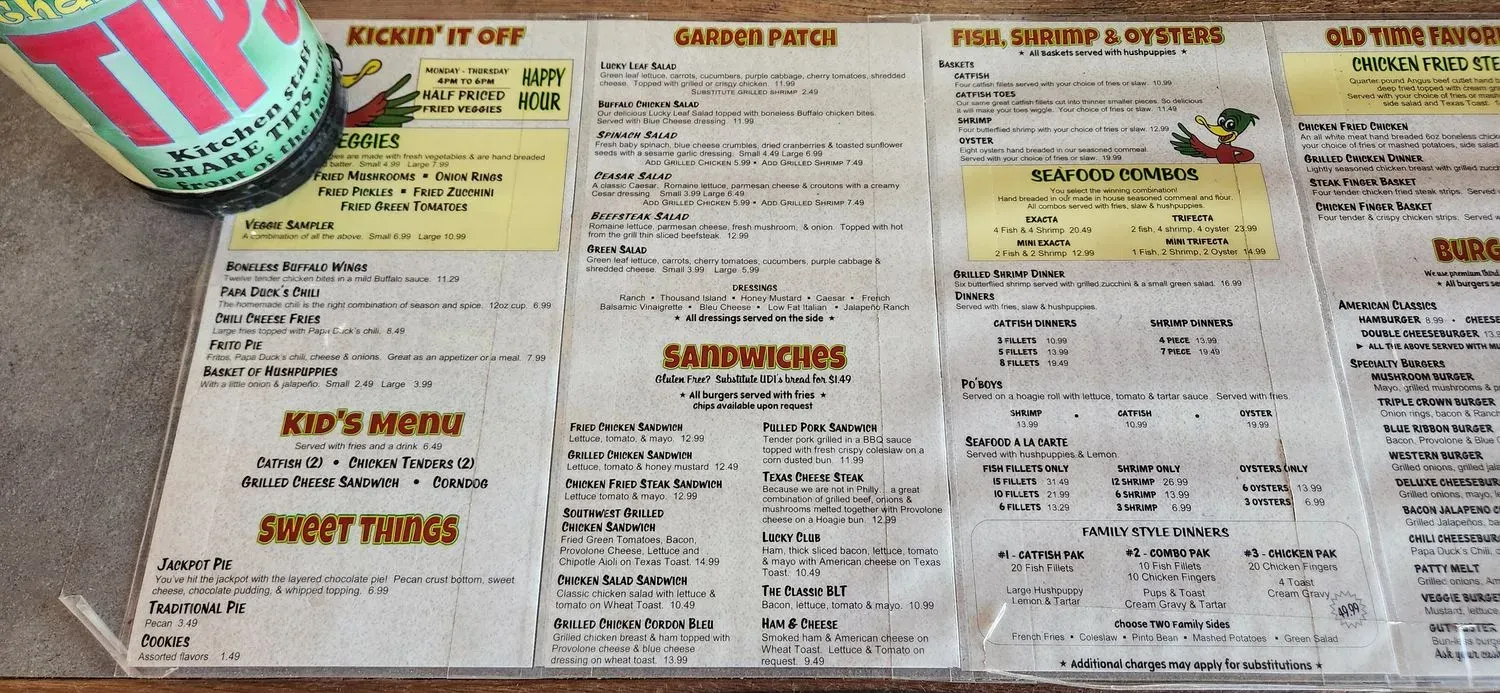 Menu 4