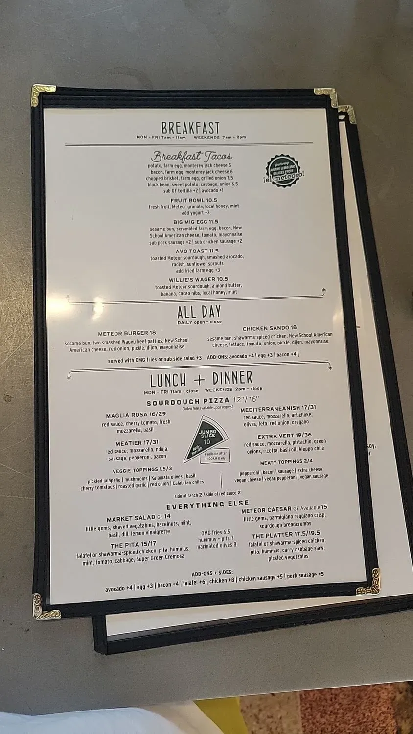 Menu 3