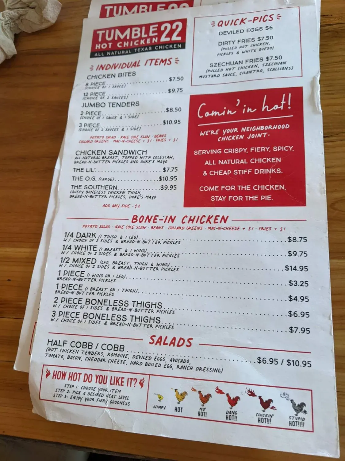 Menu 6