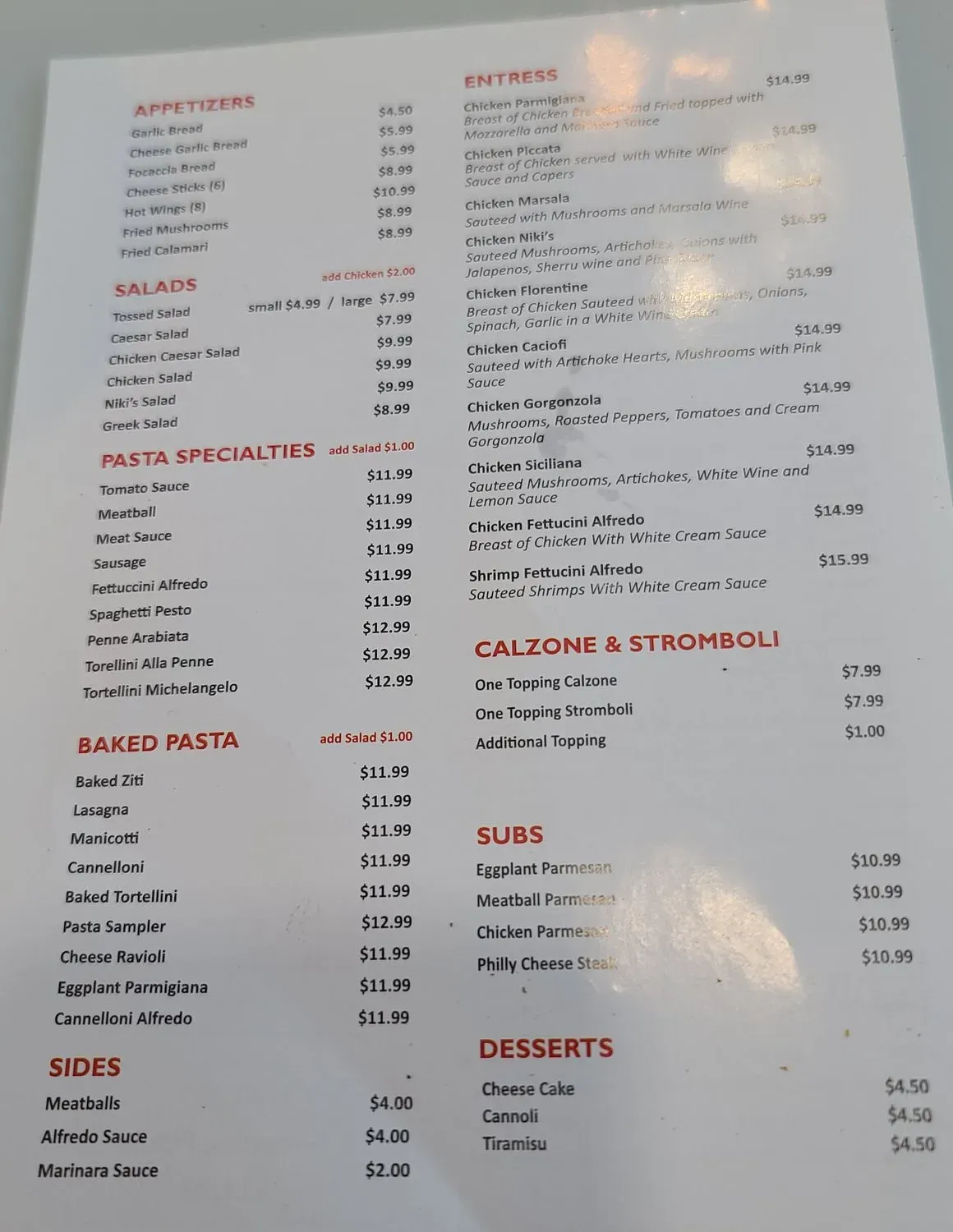 Menu 3