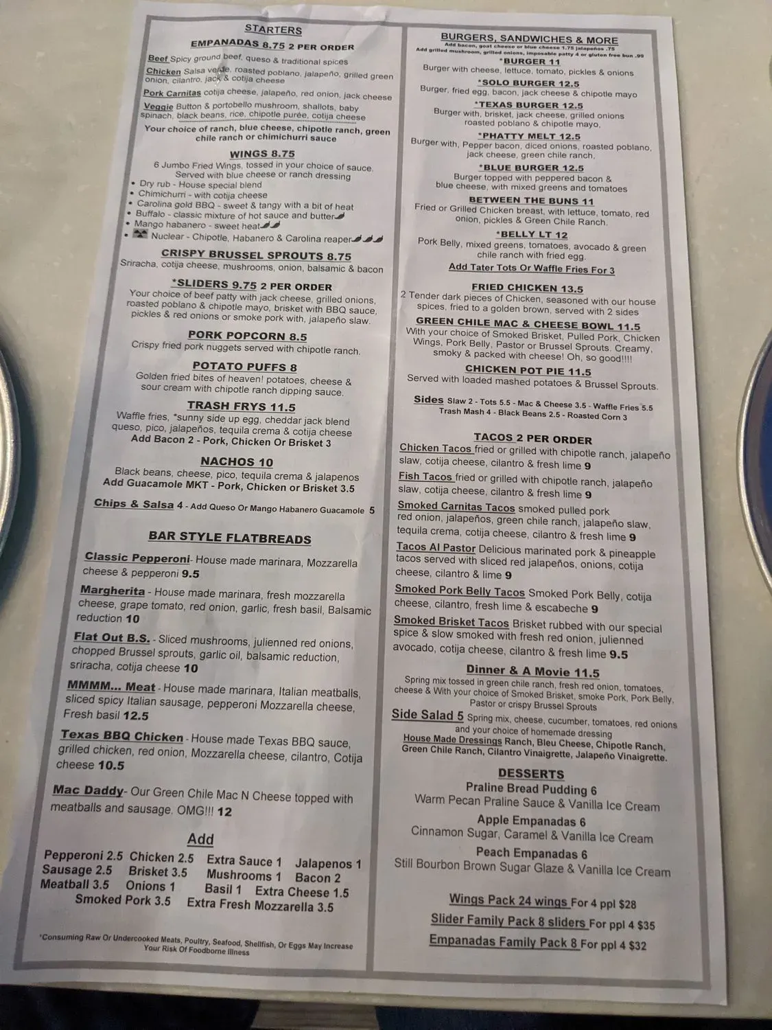 Menu 3