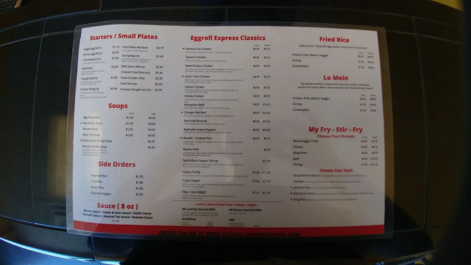 Menu 4