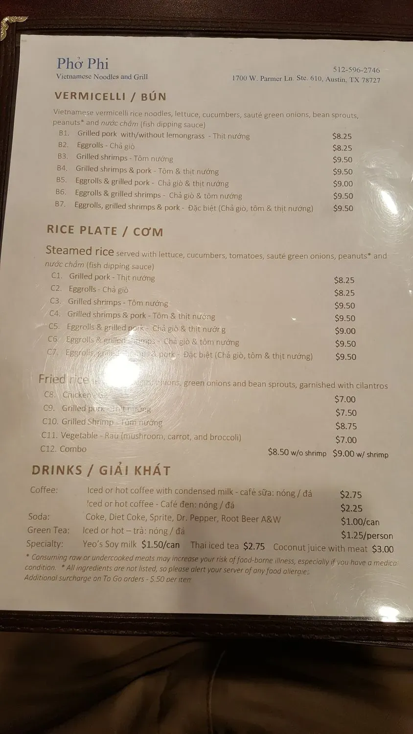 Menu 6