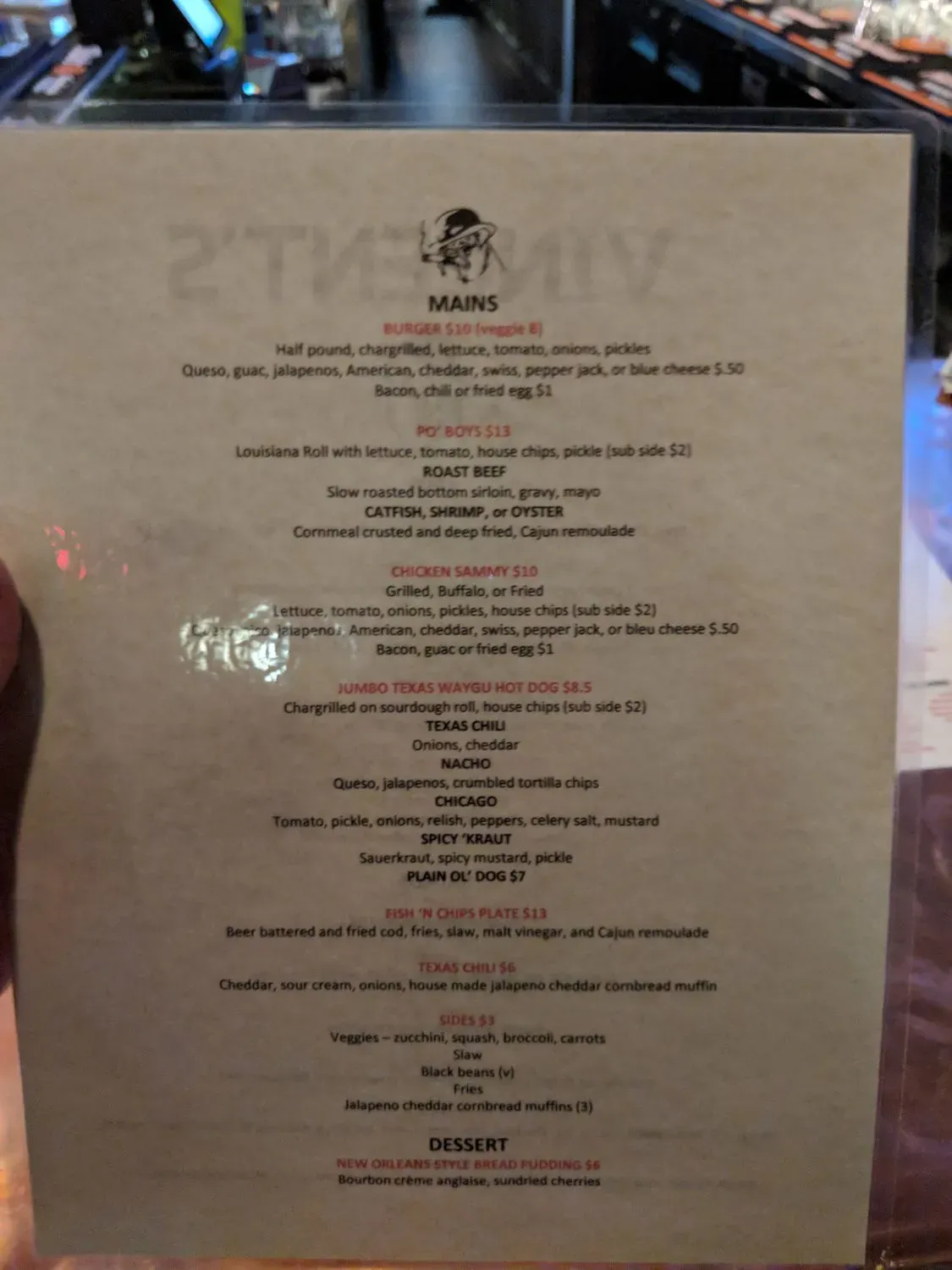 Menu 4