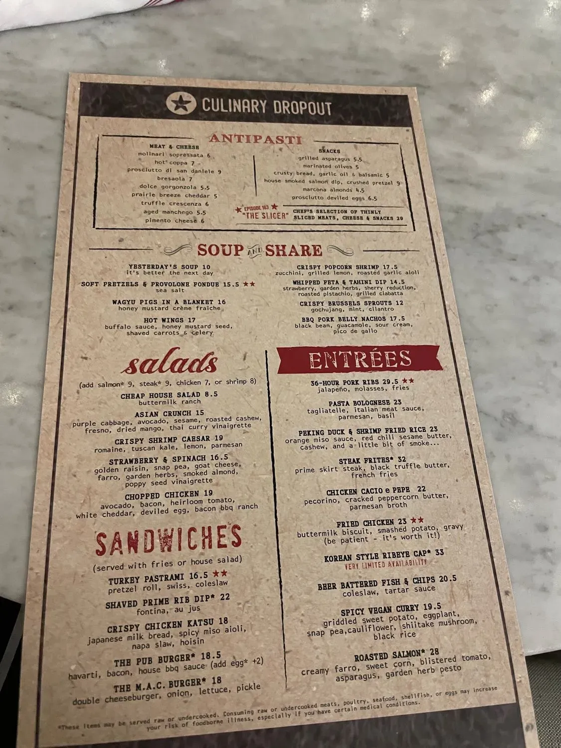 Menu 4