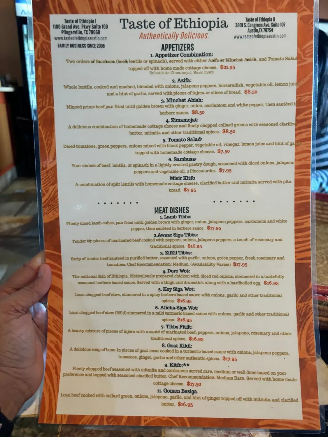 Menu 6