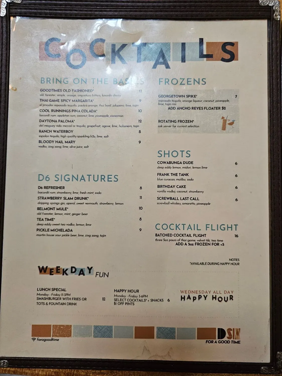 Menu 4