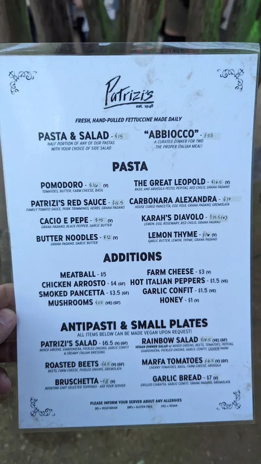 Menu 3