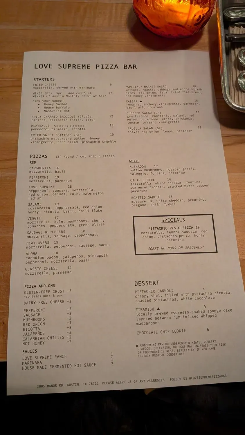 Menu 3