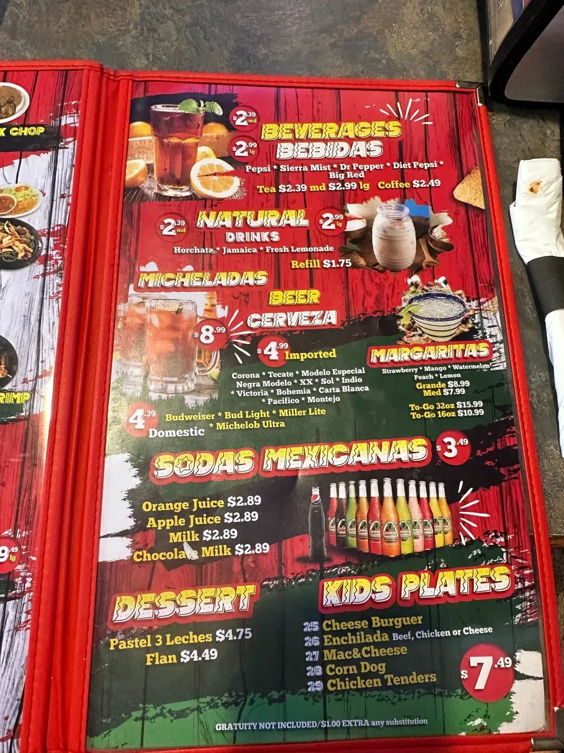 Menu 6