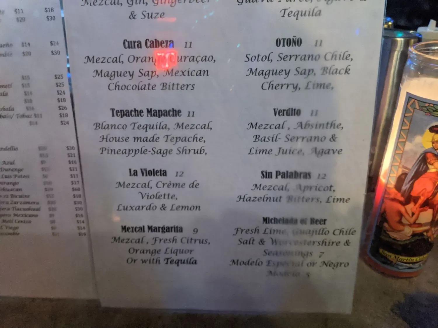 Menu 6