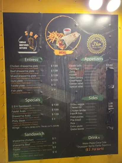 Menu 4