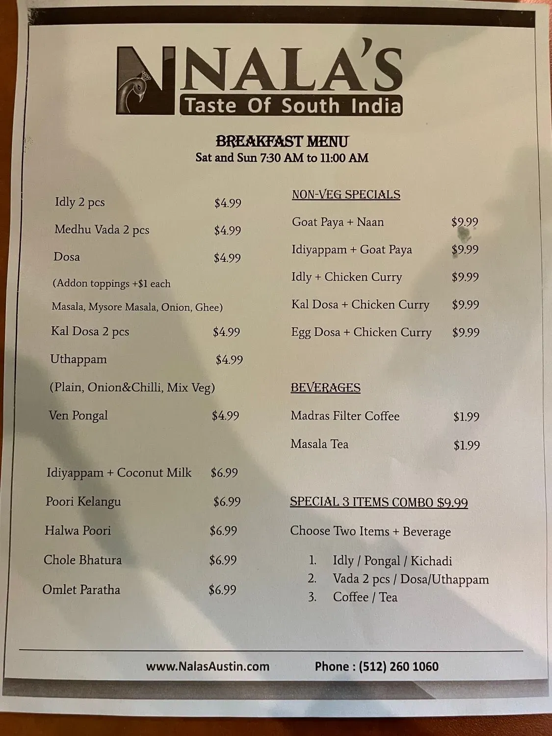 Menu 3