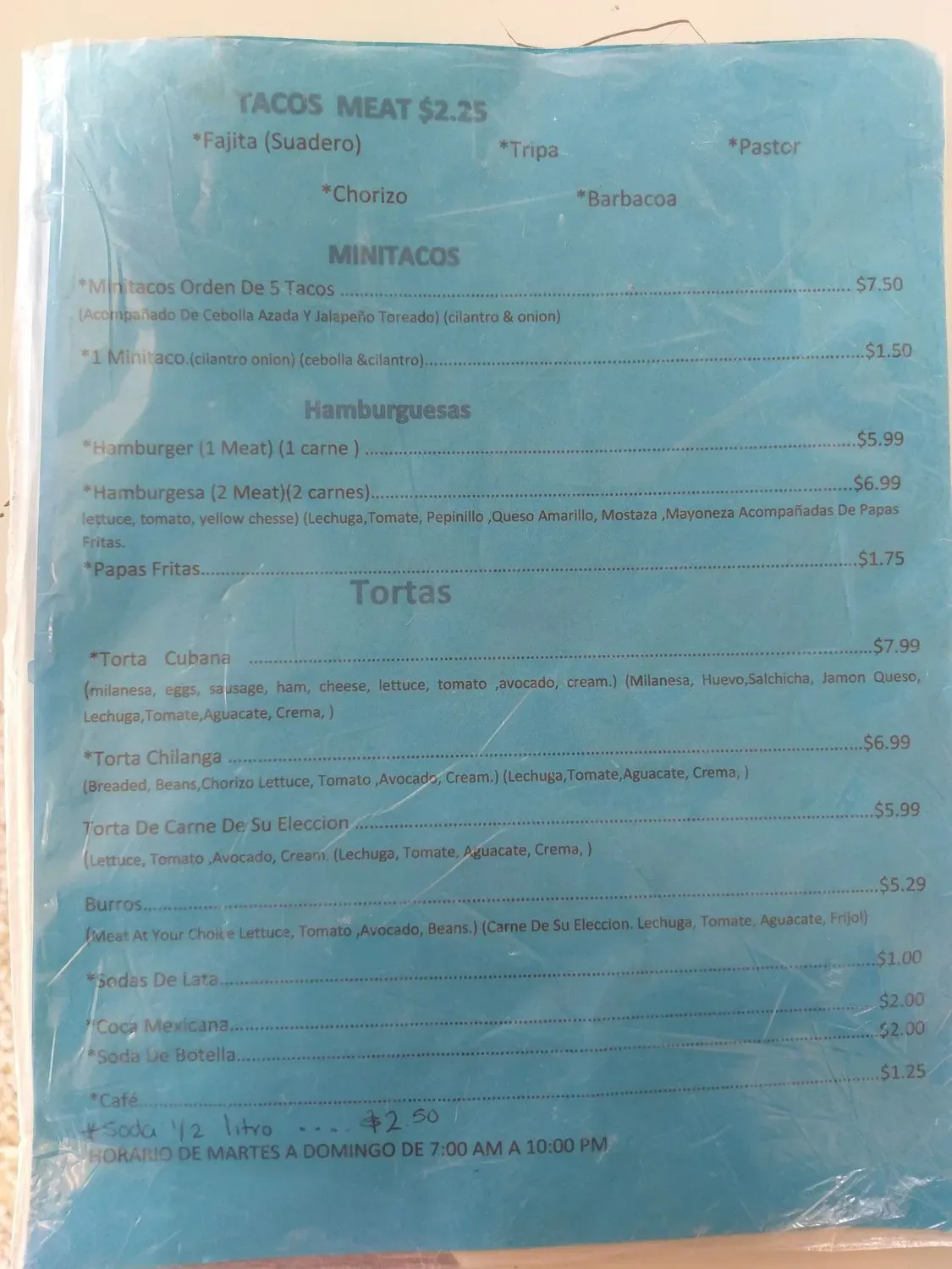 Menu 4