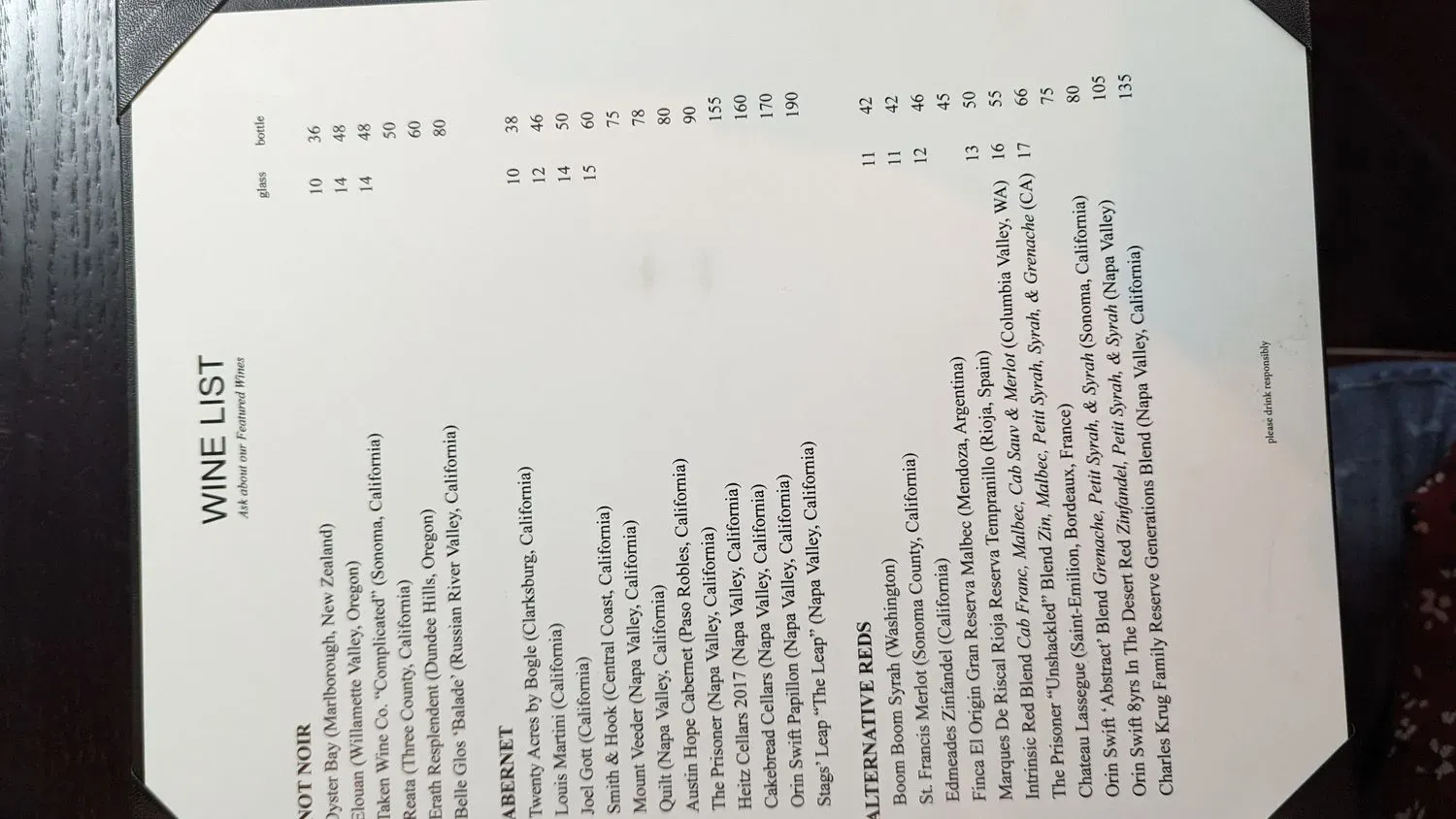 Menu 4