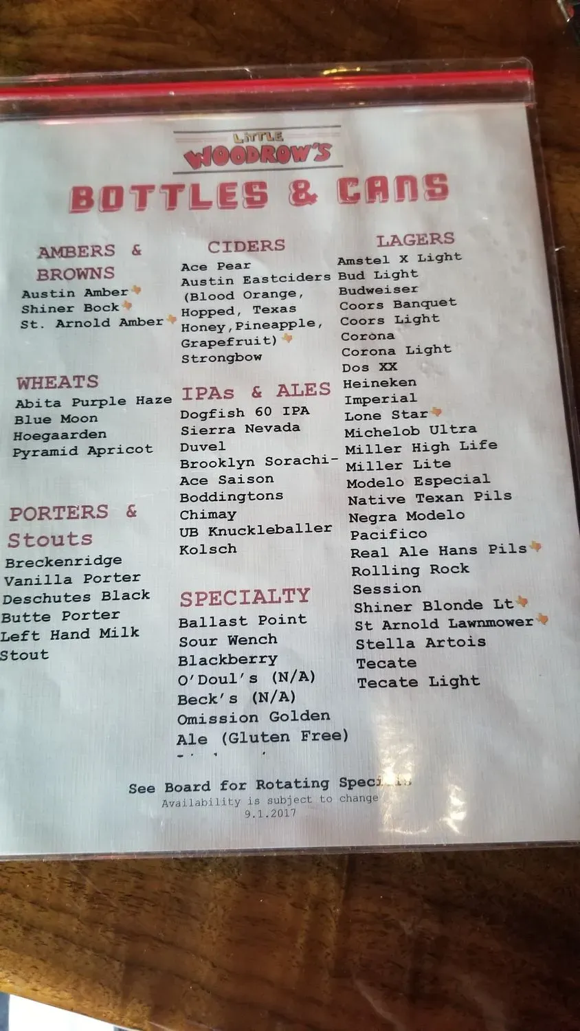 Menu 6