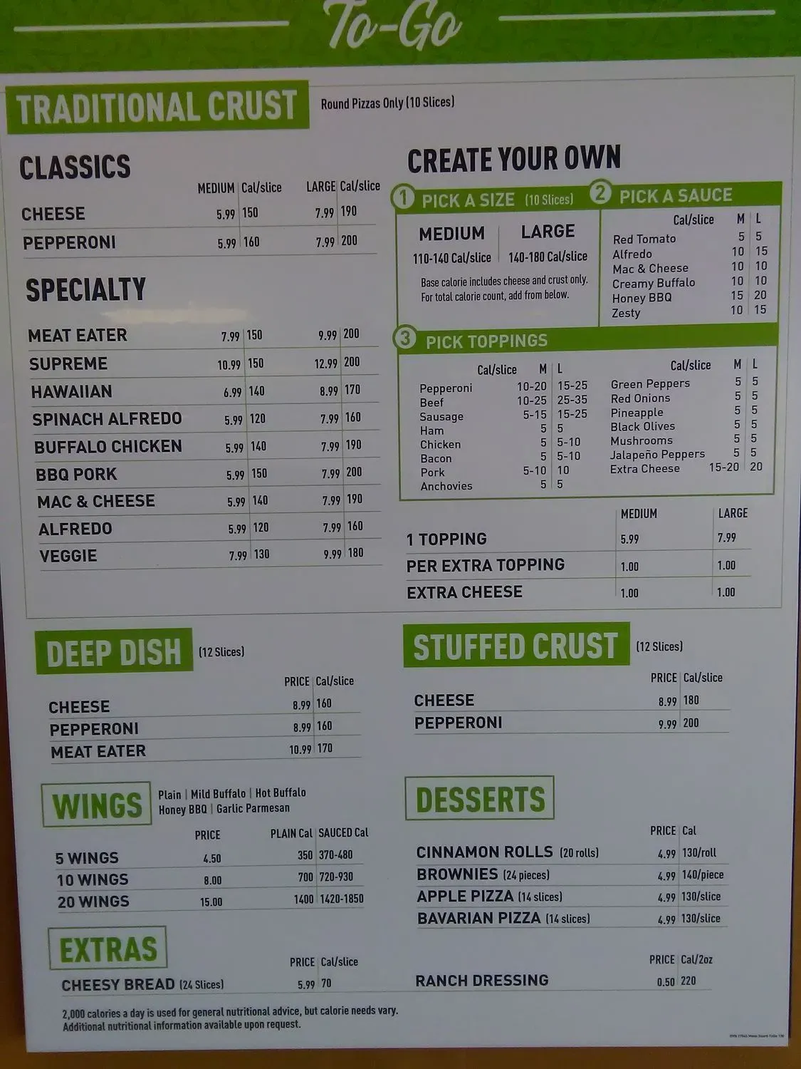 Menu 4