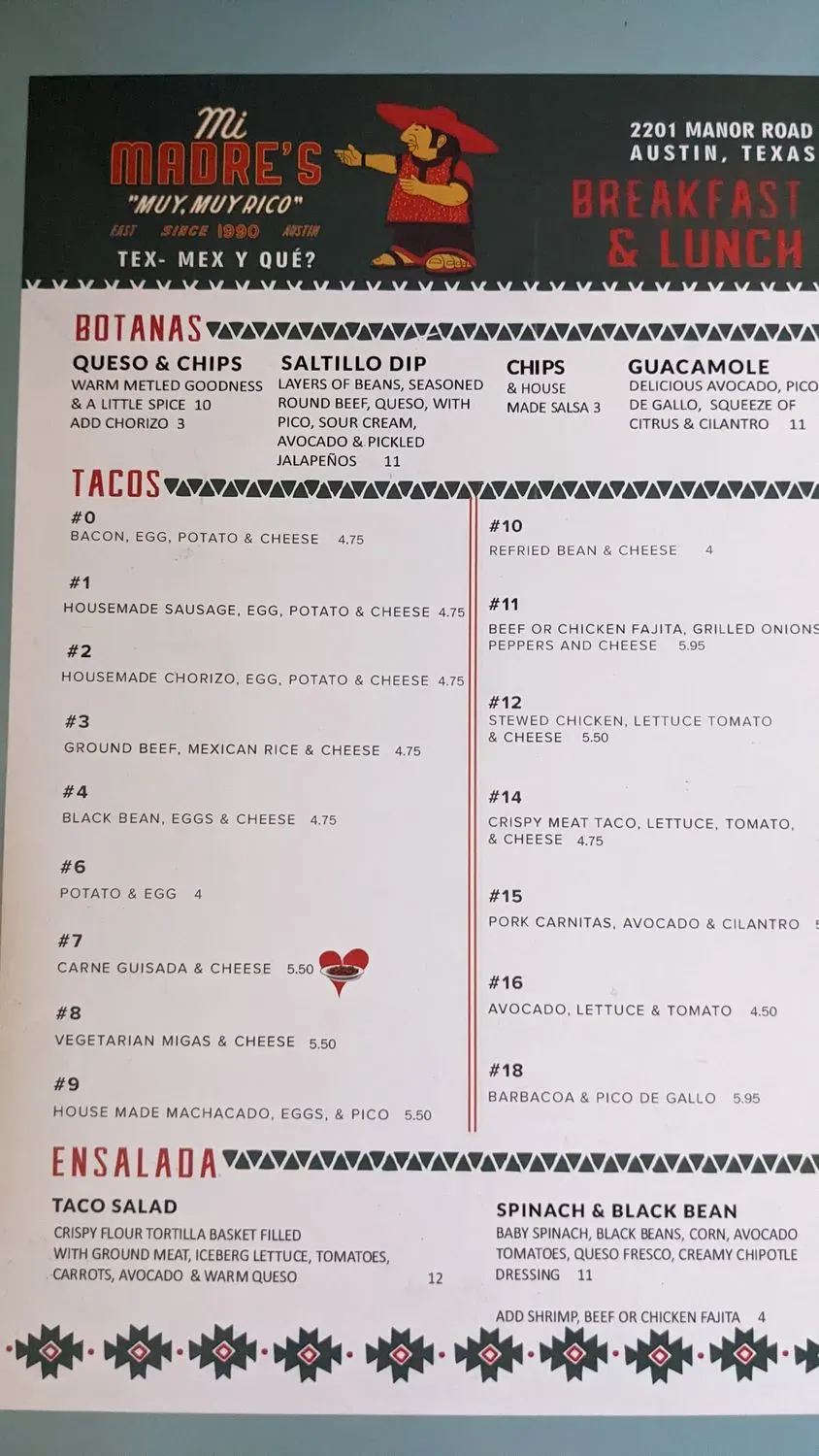 Menu 6