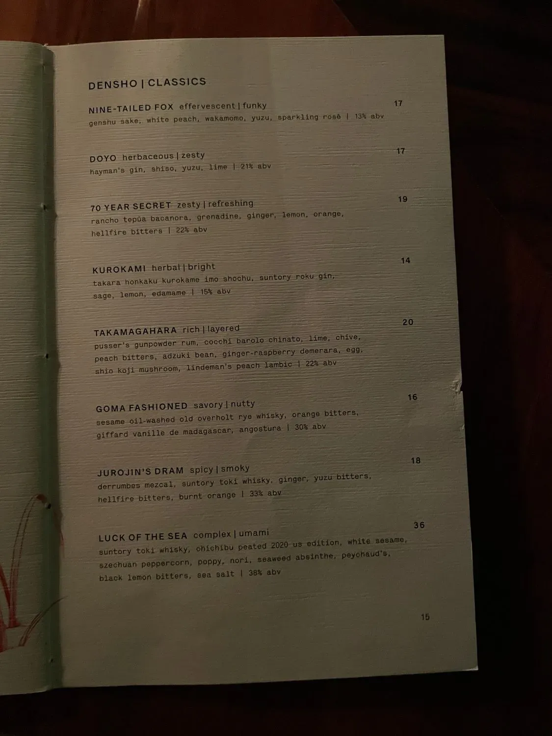 Menu 4