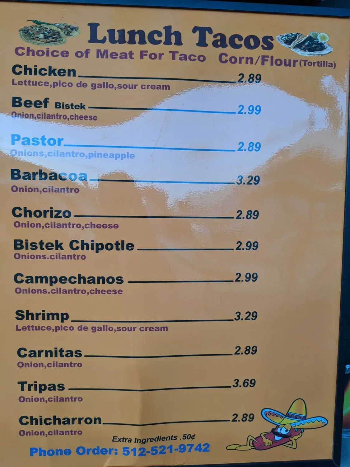 Menu 3