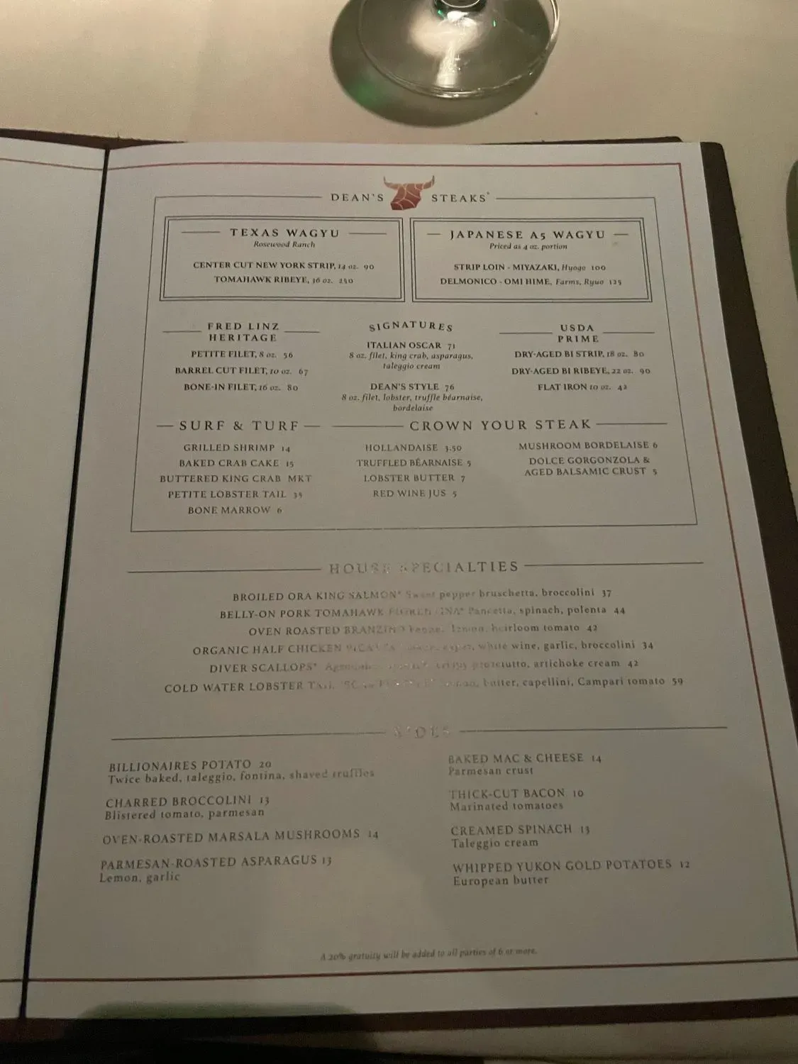 Menu 6