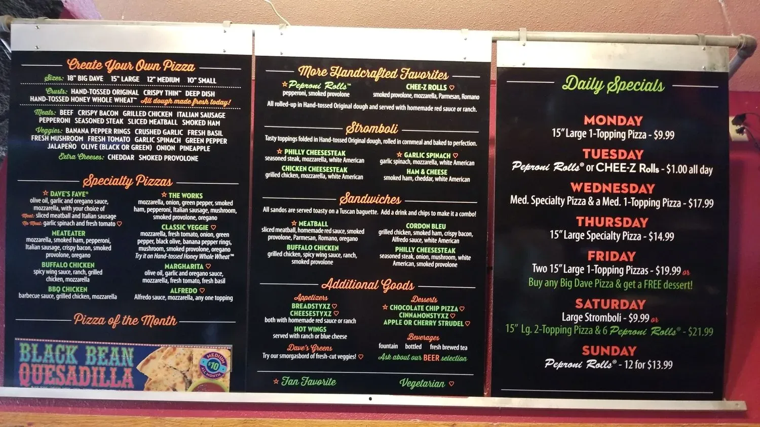 Menu 4