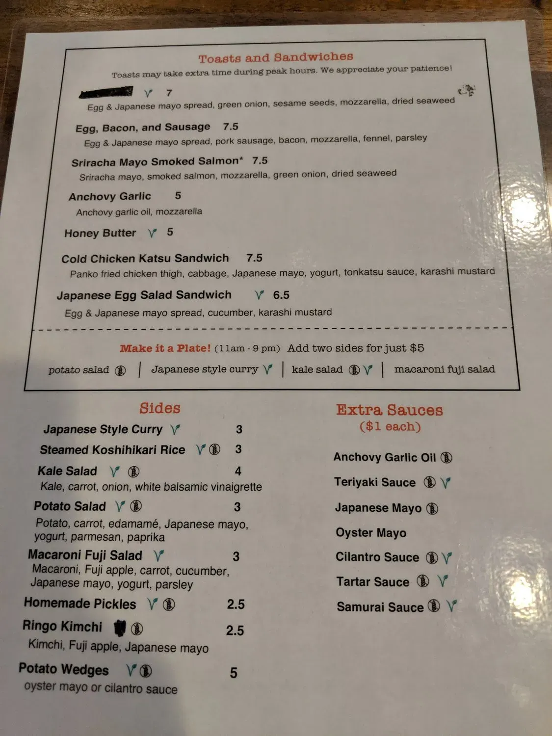 Menu 6