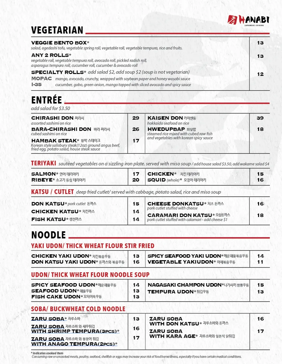 Menu 4