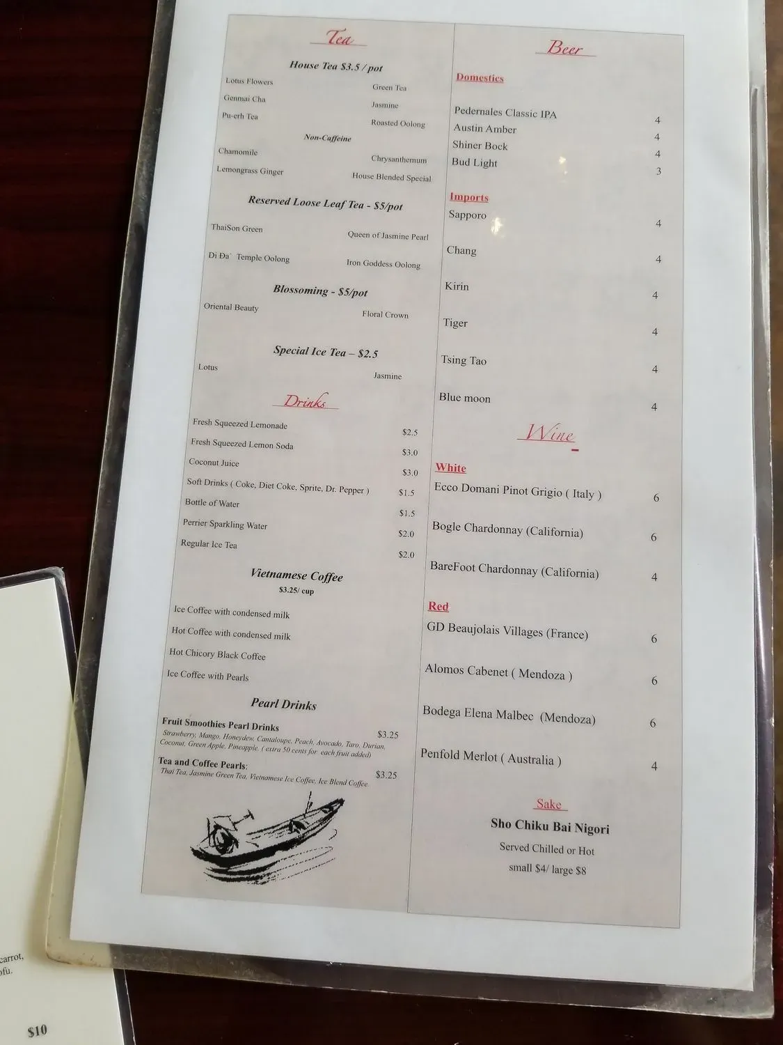 Menu 4