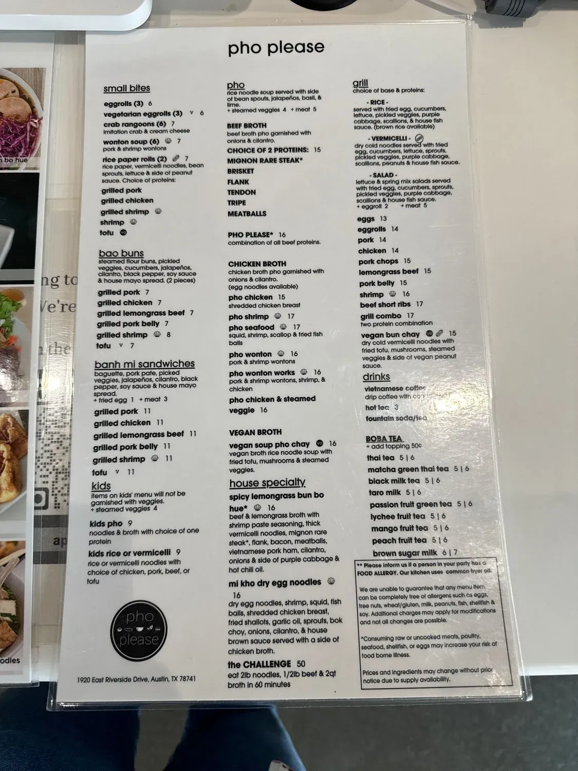 Menu 6