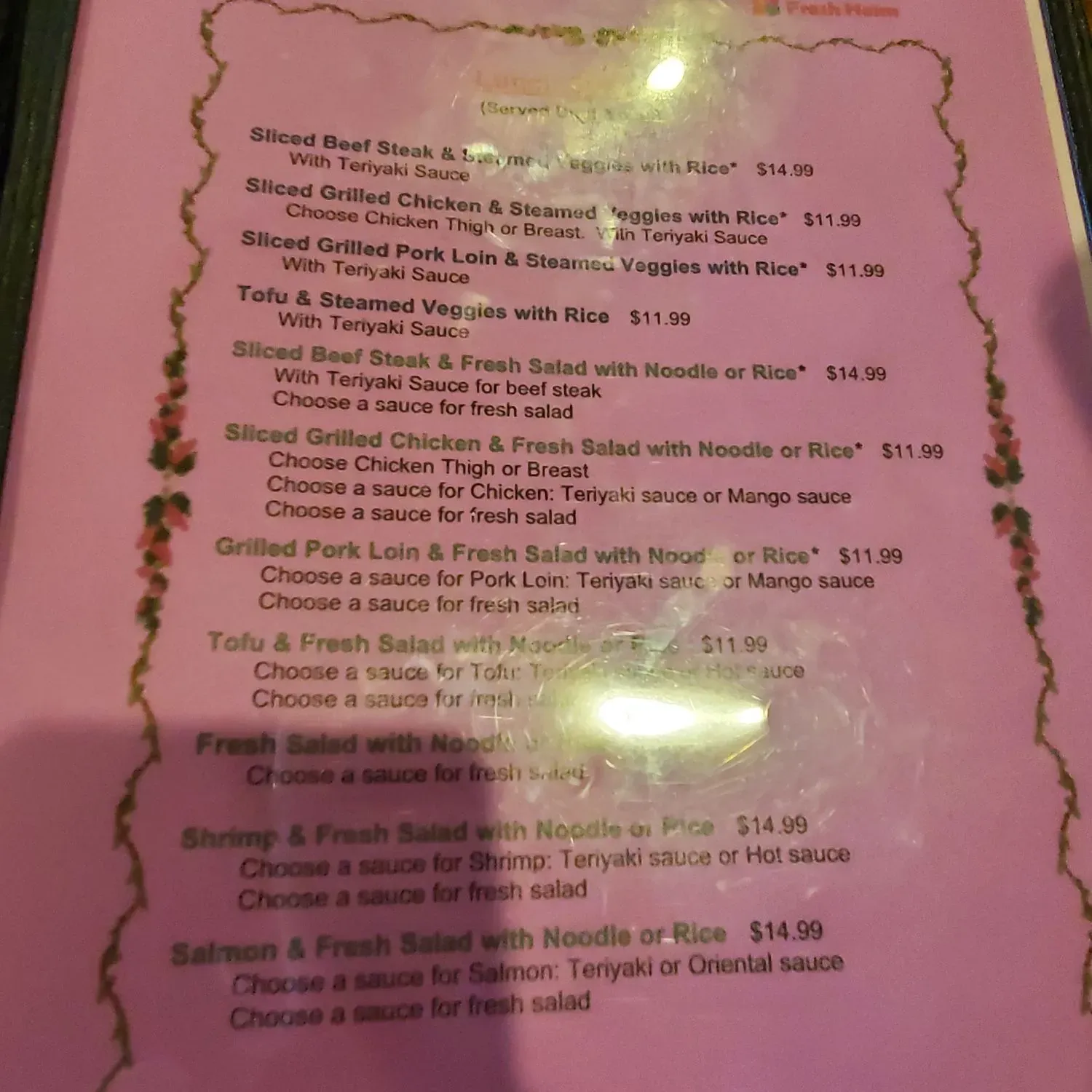 Menu 6