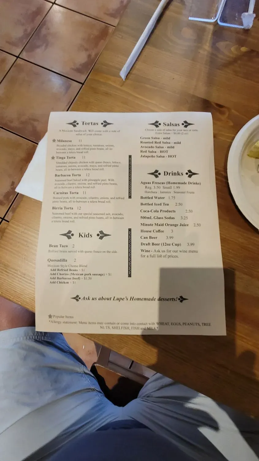 Menu 6