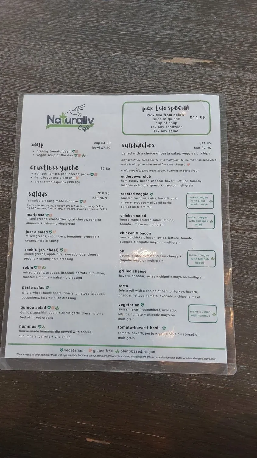 Menu 4