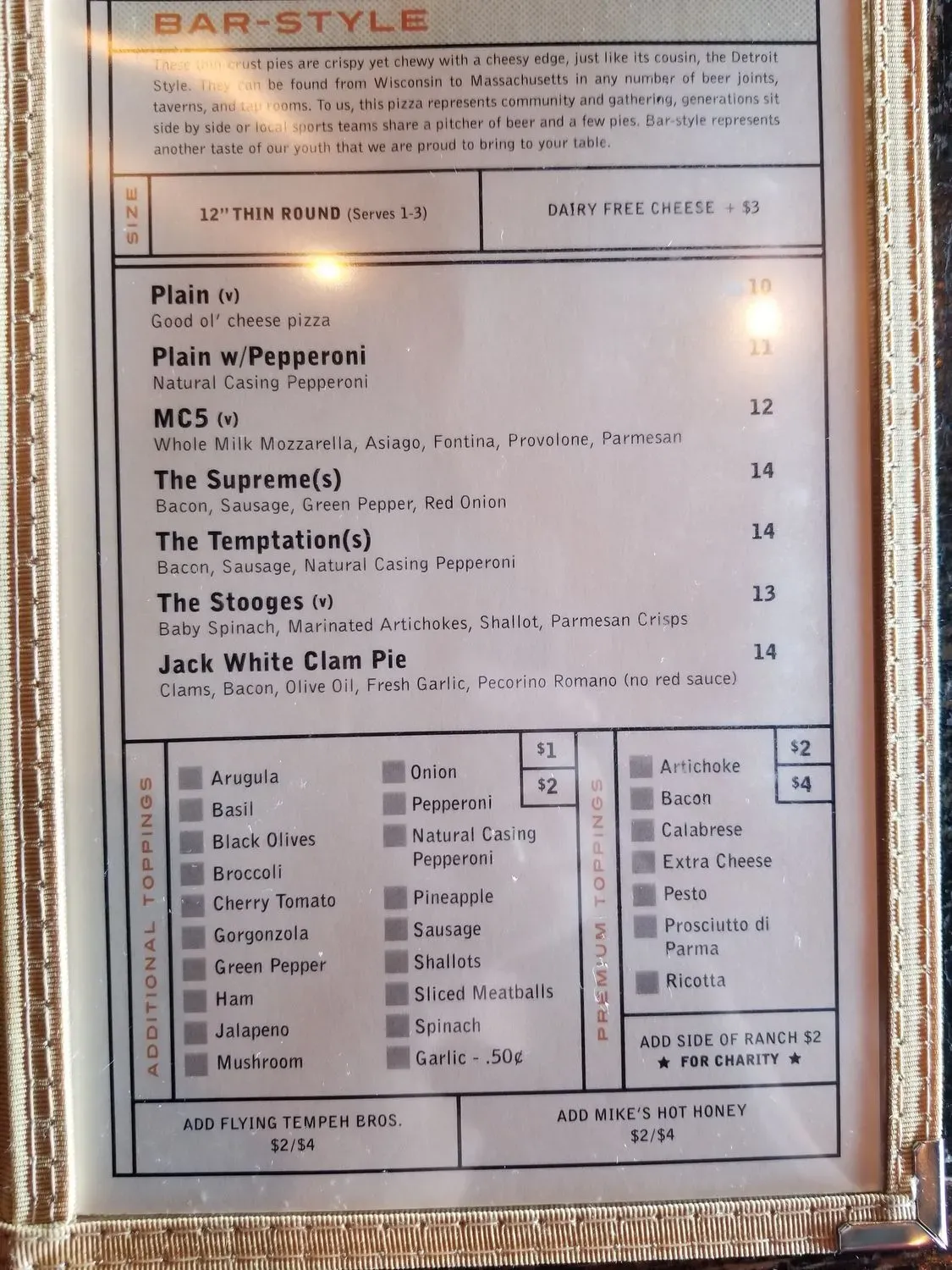 Menu 6