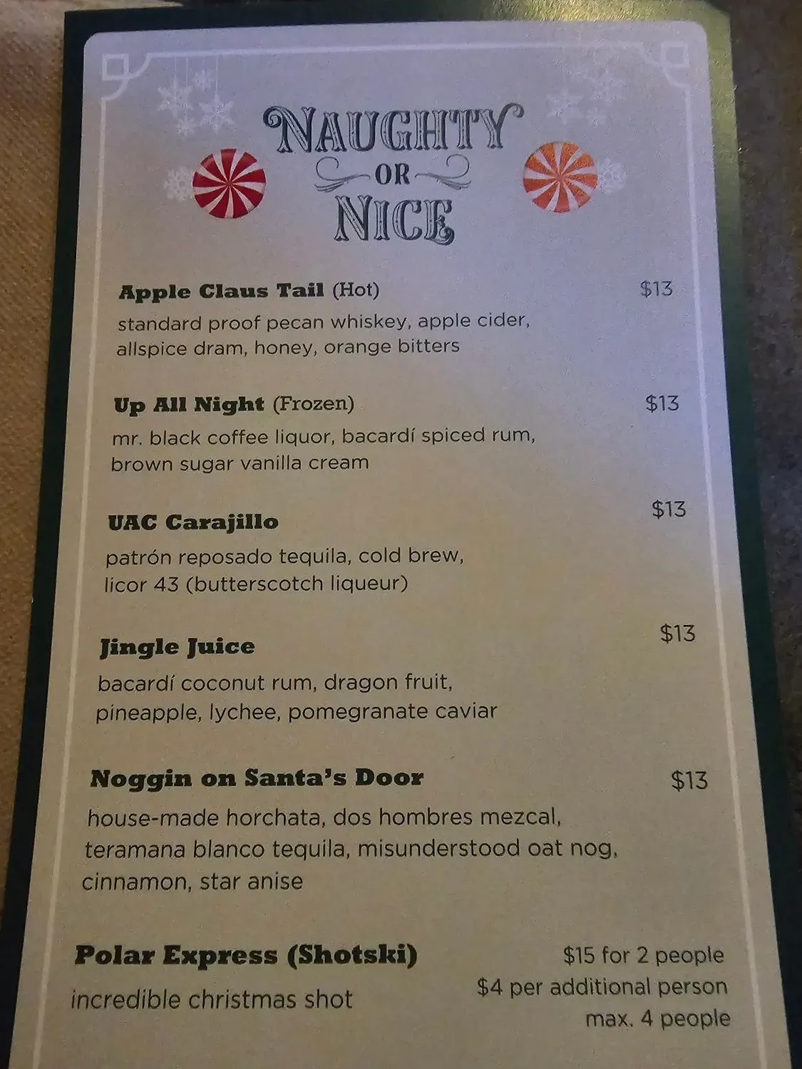 Menu 3