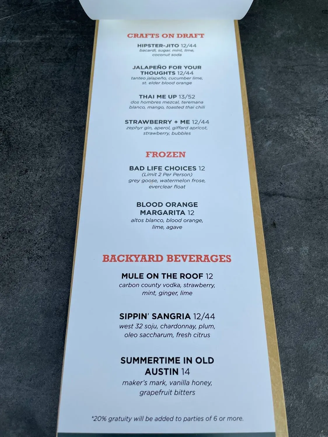 Menu 4