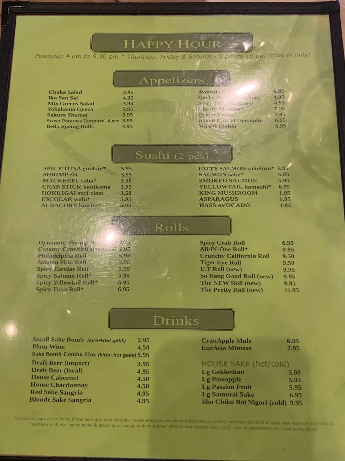 Menu 3