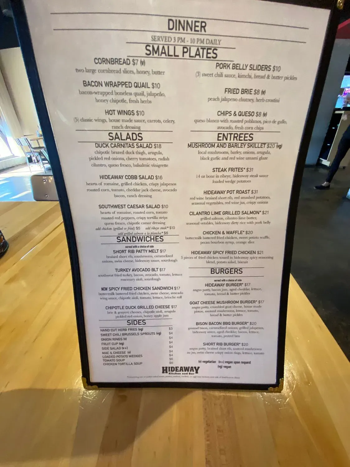 Menu 3