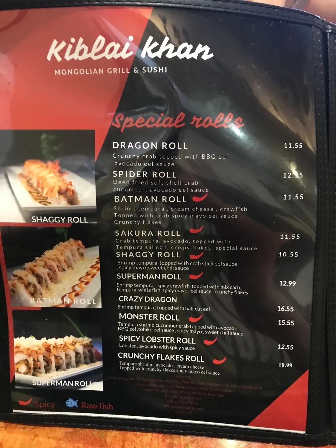 Menu 6