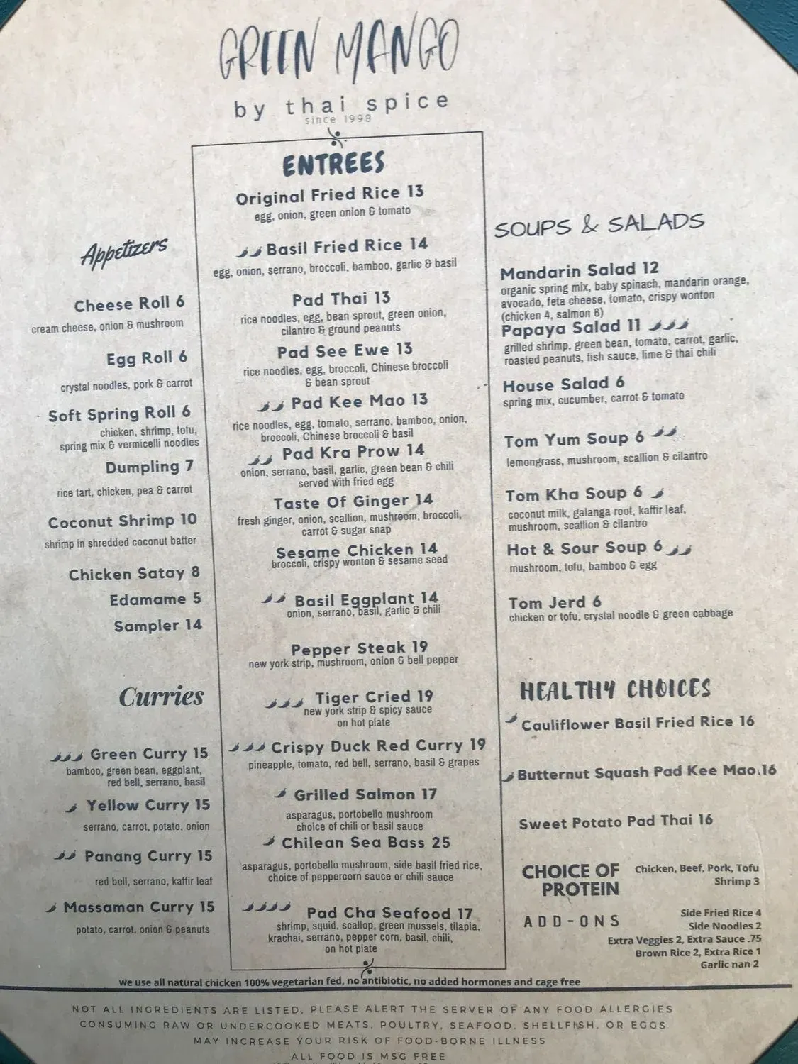 Menu 6