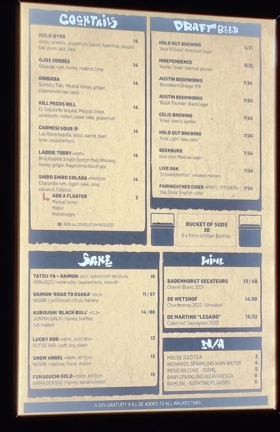 Menu 4