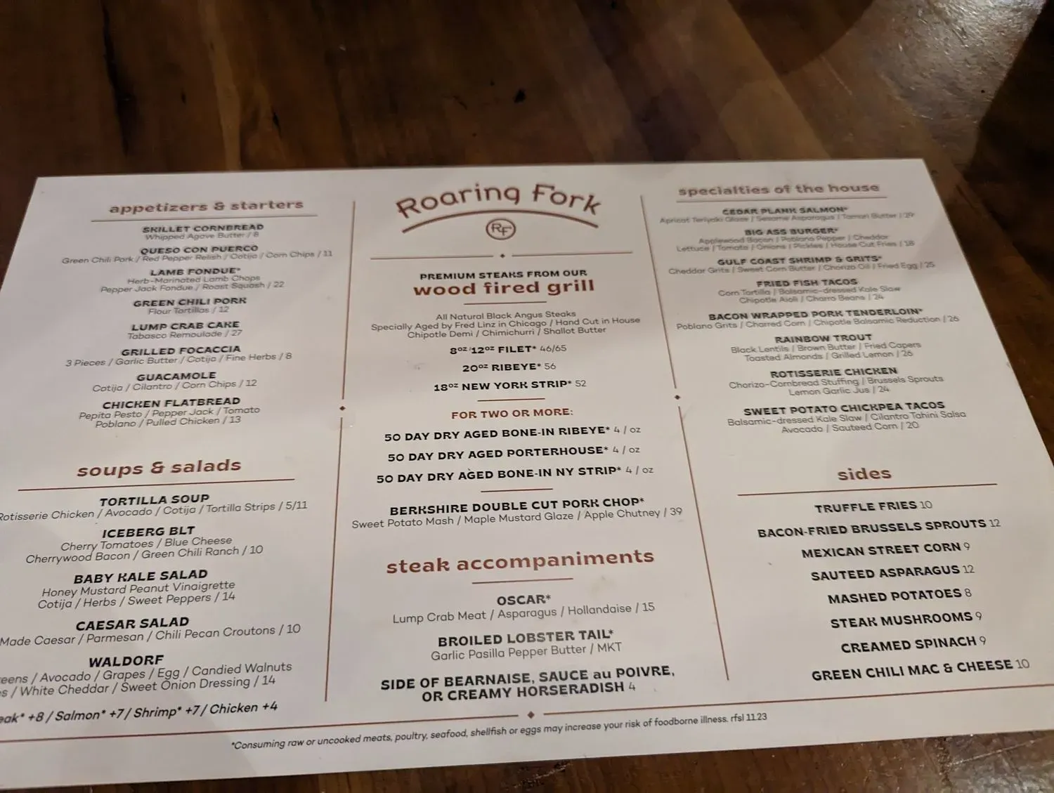 Menu 6