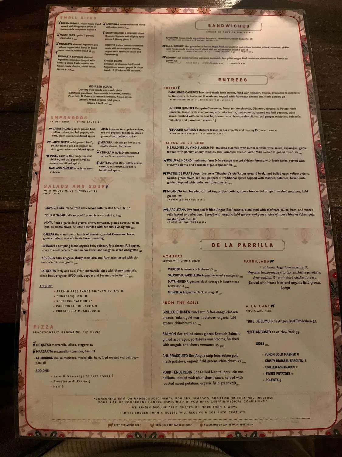 Menu 4