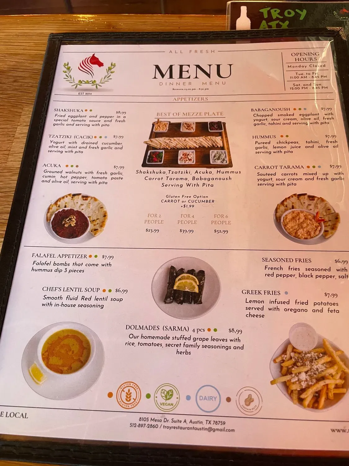 Menu 4